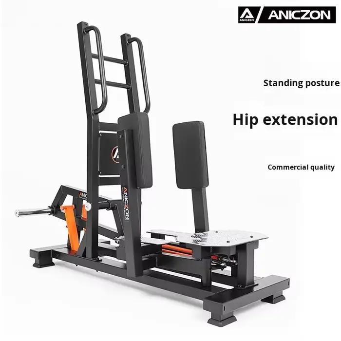 Appareil Commercial de Musculation en Acier pour Hanches et Jambes : Hack Squat