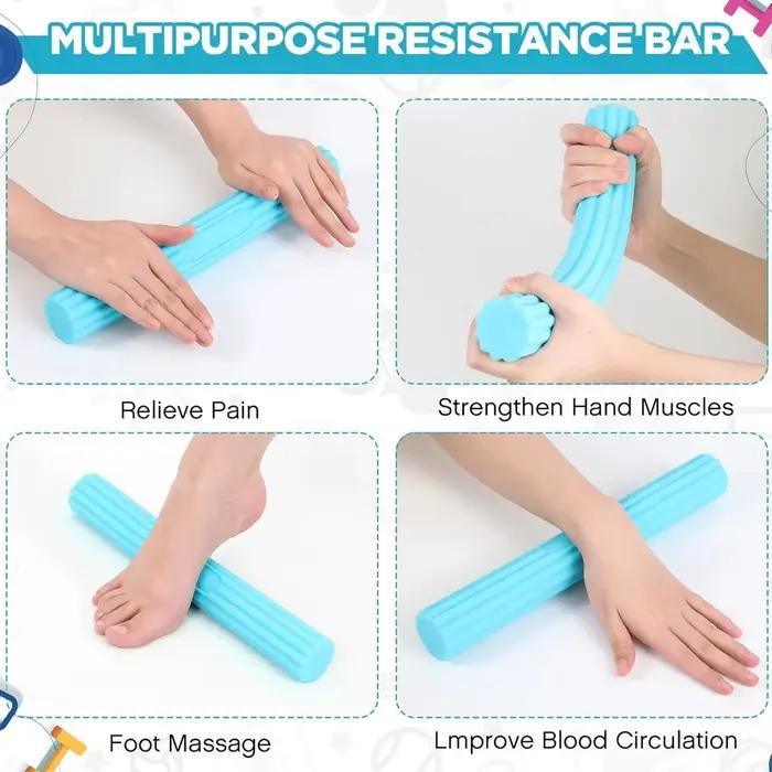 Barre flexible d'exercice de torsion de main