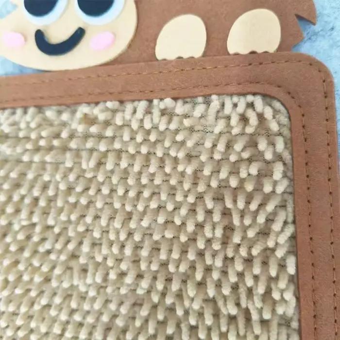 Tapis sensoriel en feutre pour enfants autistes, carreaux de Cognition d'animaux de dessin animé, tampons texturés, jouets éducatifs préscolaires de développement
