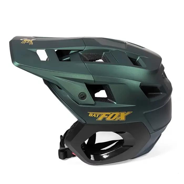 BATFOX nouveau casque de vélo 3/4 demi-casque VTT course Protection d'oreille intégrée