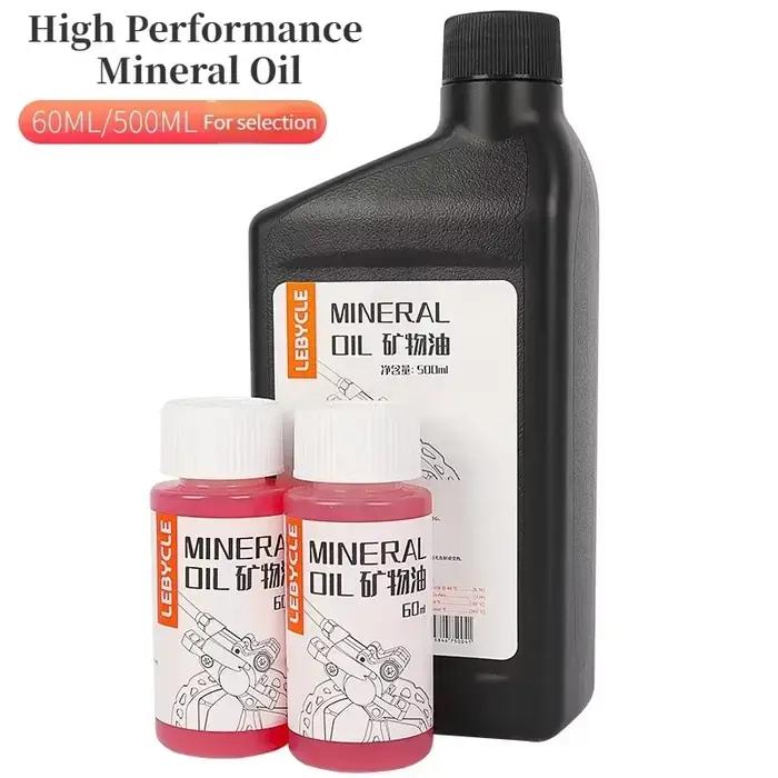 LEBYCLE Liquide de frein à huile minérale pour vélos de montagne – Compatible avec changer de chasse et remplissez vos freins de vélo avec facilité