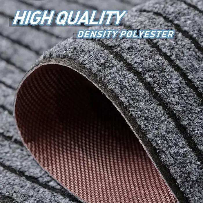 Tapis antidérapant de taille personnalisée au dos