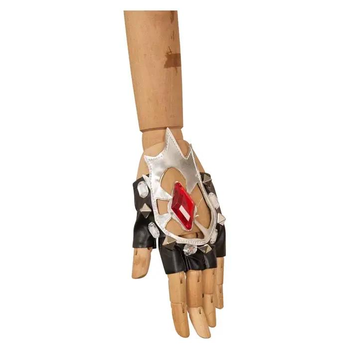Accessoires de cosplay, collier, boucles d'oreilles, gants, accessoires de déguisement pour fête d'Halloween, carnaval, fantaisie, pour femmes et filles