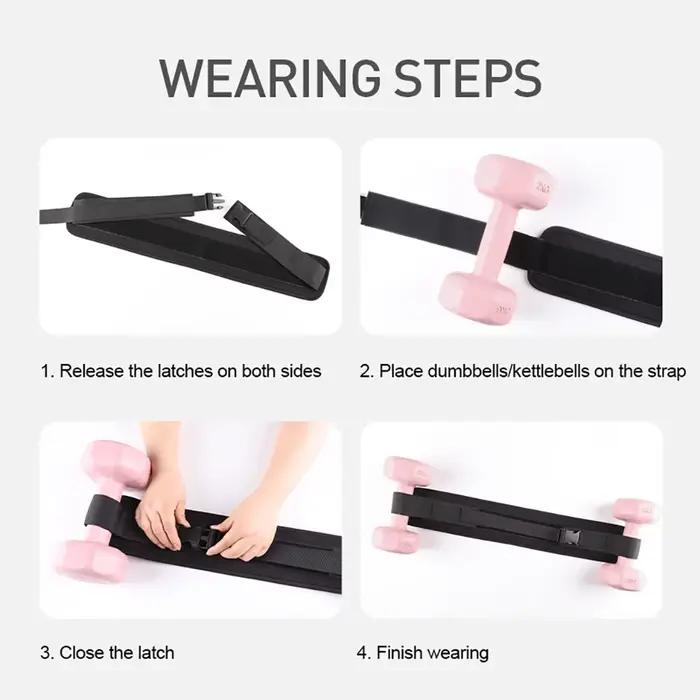 Ceinture de poids haltère