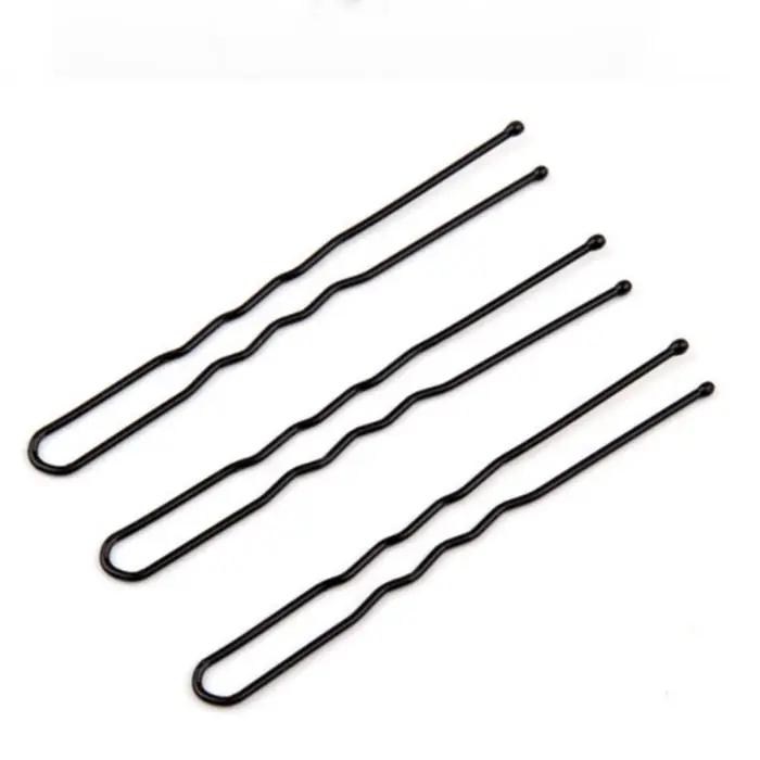 Accessoires pour cheveux, pinces à cheveux de 6cm, outils pour femmes, couleurs assorties, épingles à cheveux en forme de U pour coiffeurs professionnels