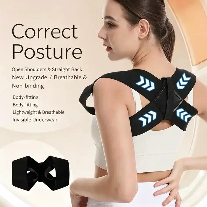 Redressement de la posture des épaules avec dos droit