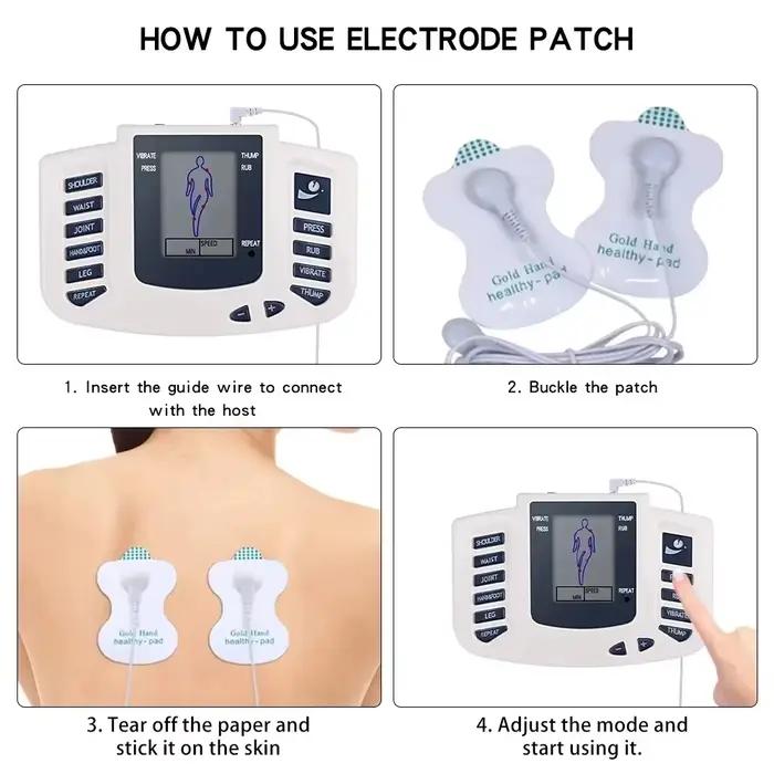Stimulateur musculaire électrique masseur de cou Rechargeable EMS