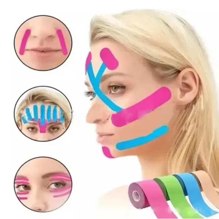 Bande de kinésiologie élastique pour soulager les douleurs au genou / récupération musculaire pour le soutien athlétique et le fitness