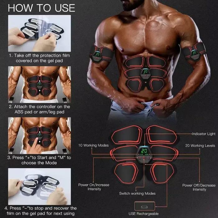 Machine d'exercice EMS pour hommes et femmes