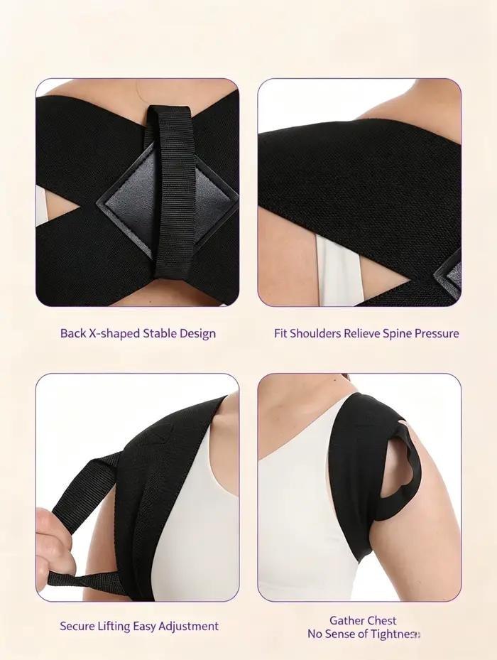 Redressement de la posture des épaules avec dos droit