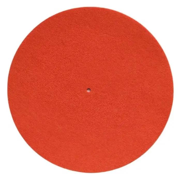 Tapis de plateau tournant en feutre de 3mm d'épaisseur, antistatique, Anti-Vibration, tapis antidérapant LP, minimise les bruits du moteur, durée de vie d'enregistrement maximale