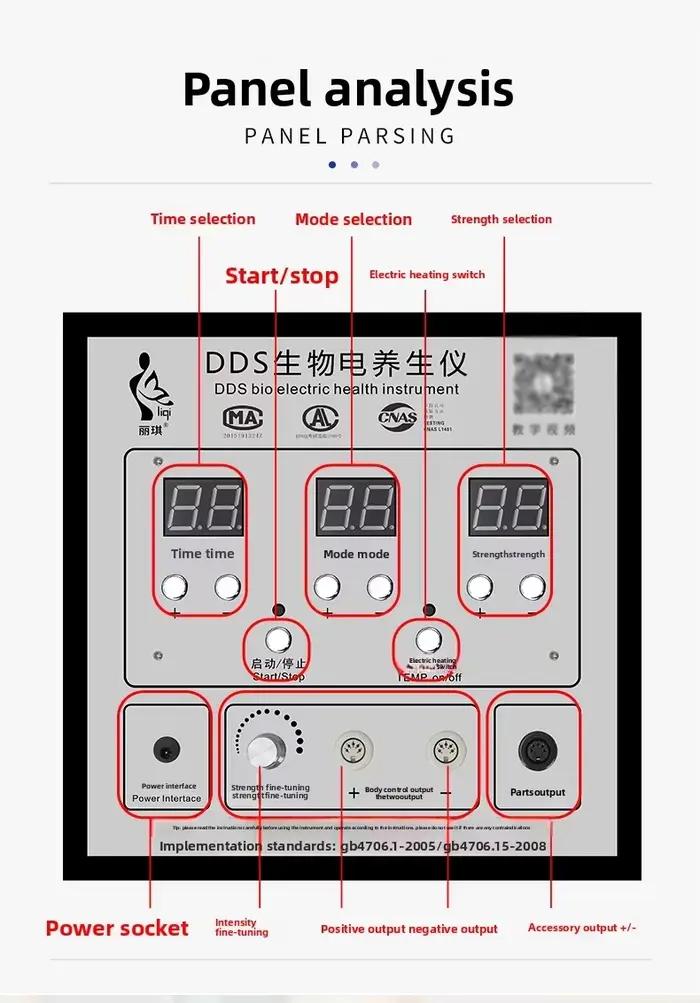 Appareil de massage musculaire portable à bioénergie