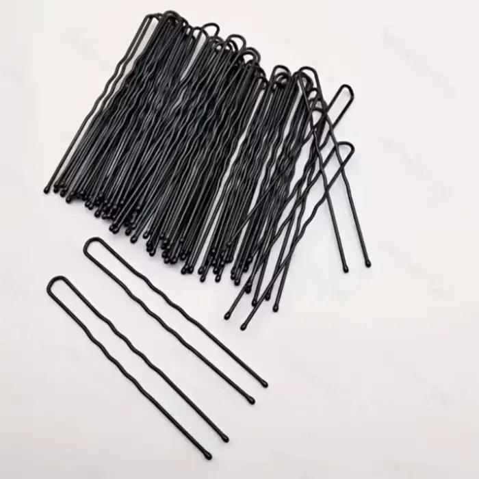Accessoires pour cheveux, pinces à cheveux de 6cm, outils pour femmes, couleurs assorties, épingles à cheveux en forme de U pour coiffeurs professionnels