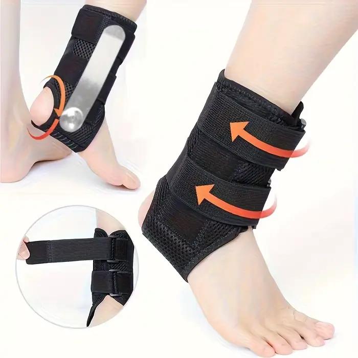 1 sangle de maintien de la cheville avec manchon élastique pour le pied - Antidérapante
