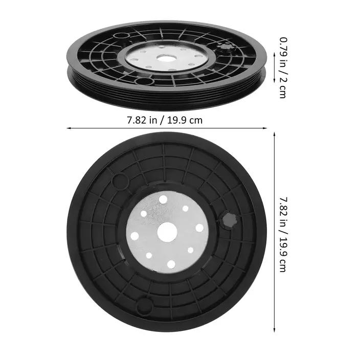 Pièces de vélo d'appartement à transmission par courroie à disque dynamique