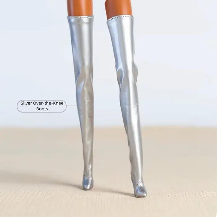 Accessoires de chaussures chaussures faites à la main exquises 1/6 supermodèle BJD chaussures accessoires à talons hauts