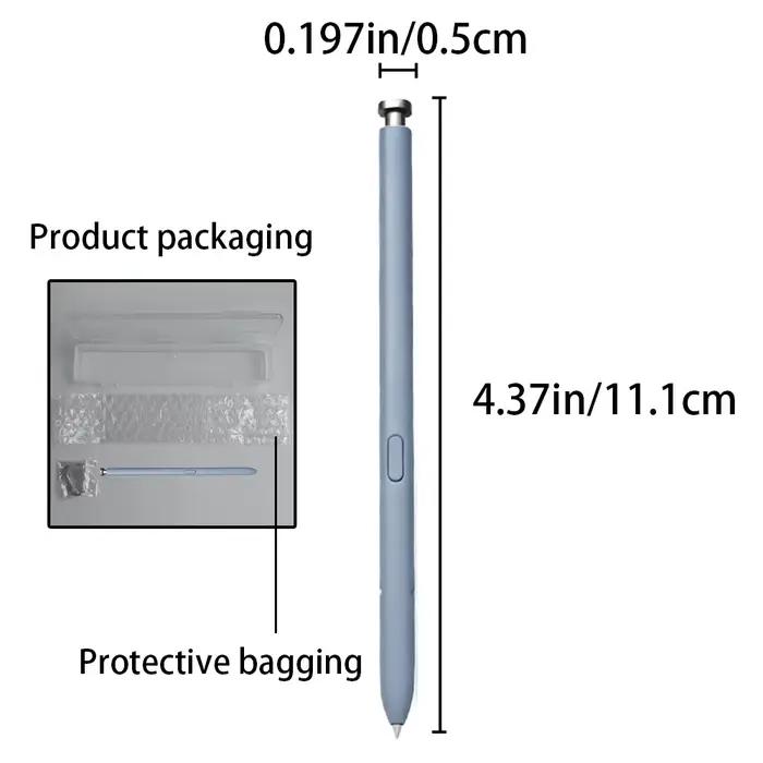 Kit d'accessoires 3 pièces pour Samsung Galaxy S25 Ultra : Stylet S Pen EJ-PS938 (non-BLE) + Embouts supplémentaires + Coque de téléphone en TPU souple transparente