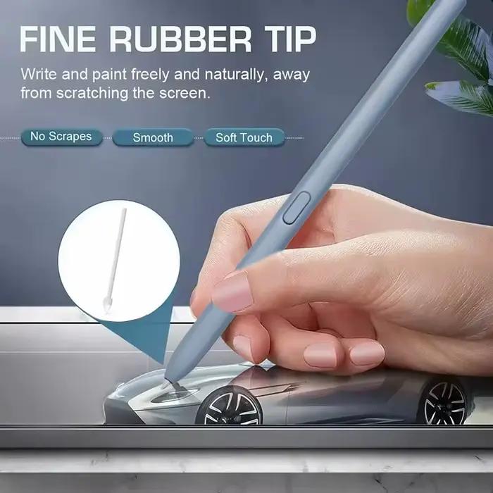 Kit d'accessoires 3 pièces pour Samsung Galaxy S25 Ultra : Stylet S Pen EJ-PS938 (non-BLE) + Embouts supplémentaires + Coque de téléphone en TPU souple transparente