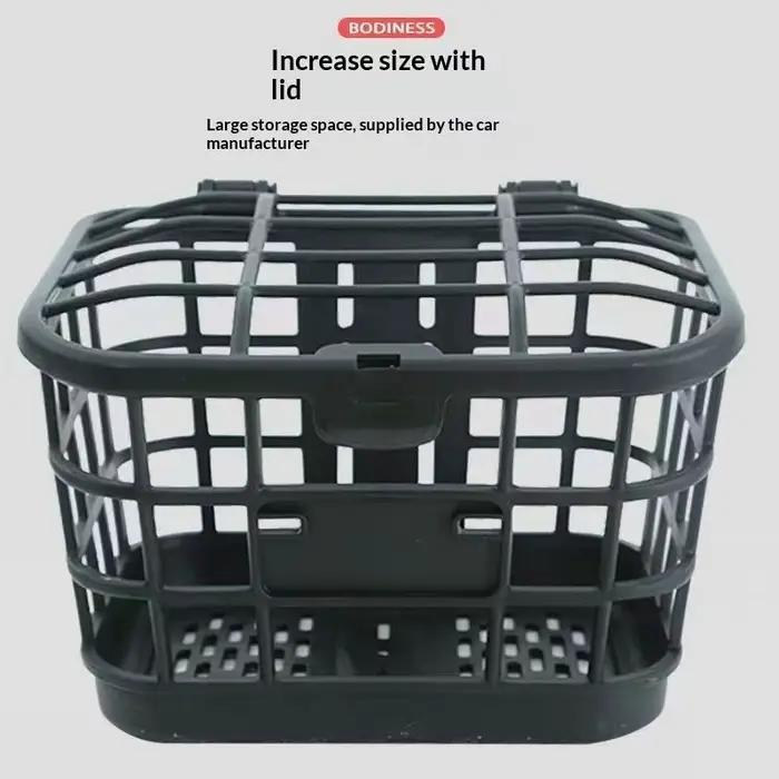 Nouveau panier avant noir pour vélo