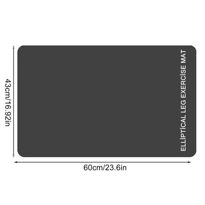 Tapis antidérapant pour appareil d'exercice des jambes