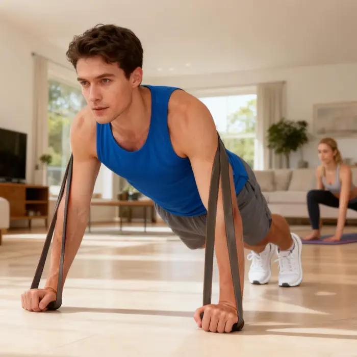 Bande de Résistance Élastique pour le Fitness – Idéale pour les Passionnés de Sport