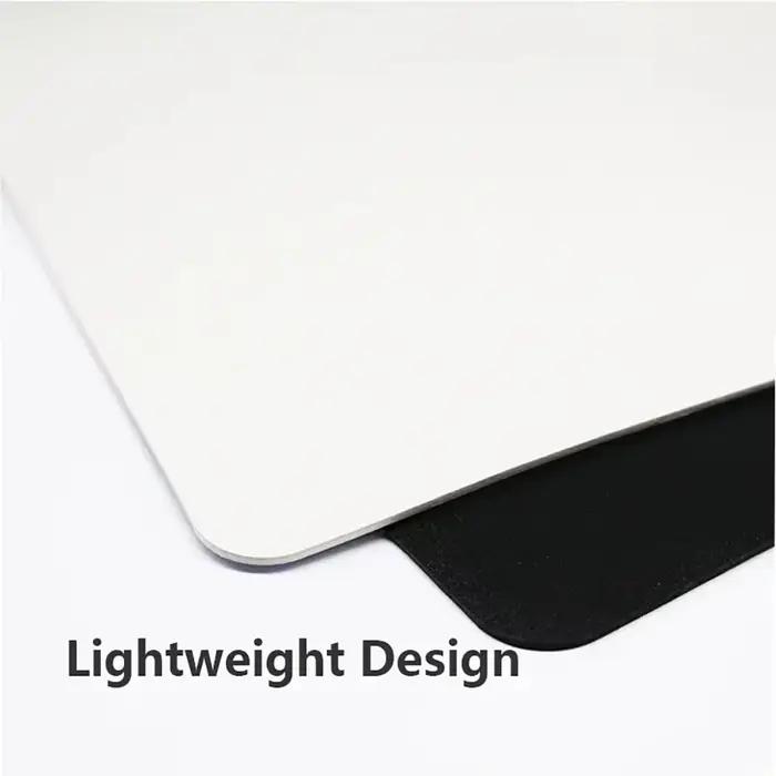 Tapis de souris imperméable 400x900x4mm, fabriqué en tissu gris anthracite résistant aux taches et doté d'une base antidérapante