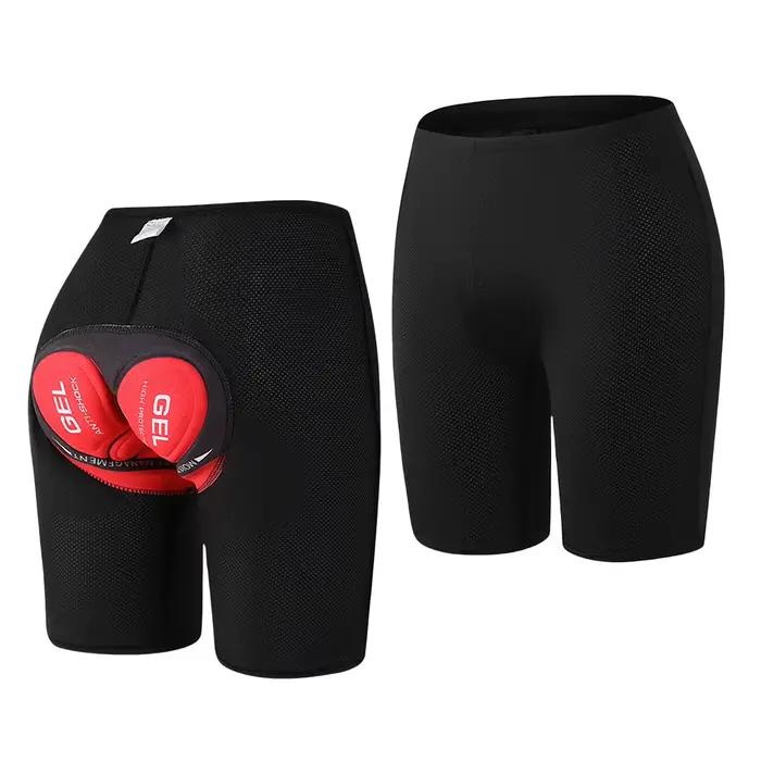 Short de cyclisme rembourré pour hommes