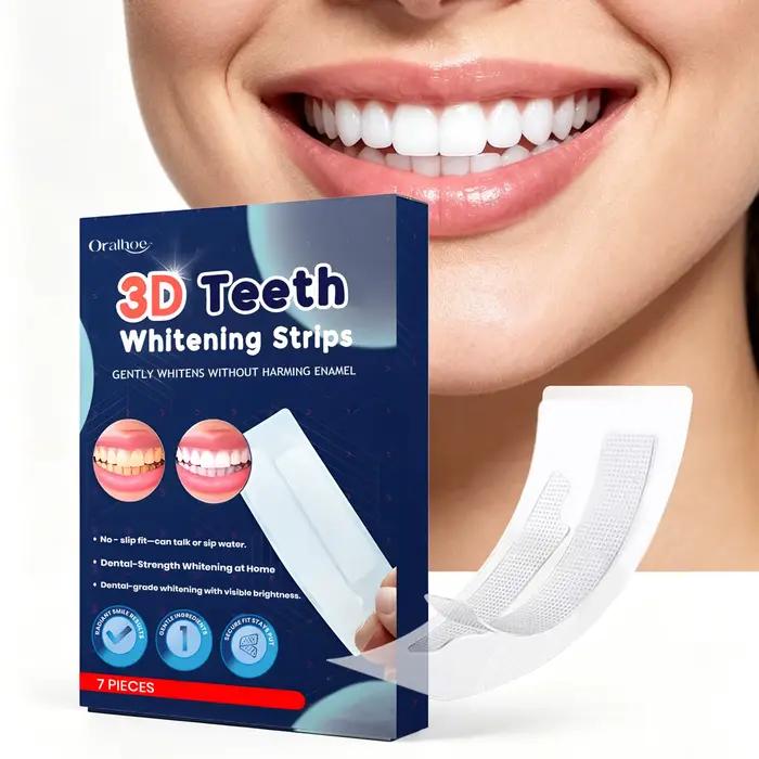 Bandes blanchissantes pour les dents : Améliorez l'éclat de vos dents, rafraîchissez l'haleine, éliminez les taches jaunes, protégez la santé dentaire, soins bucco-dentaires
