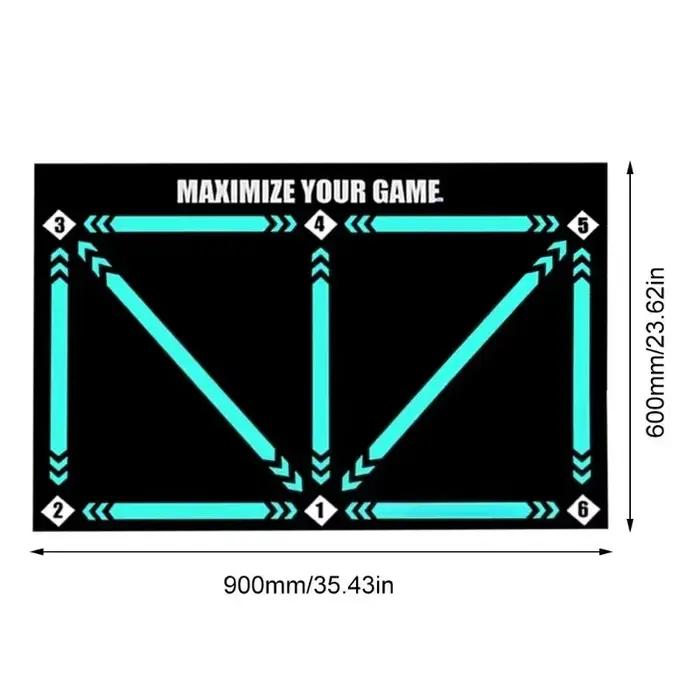 Tapis d'entraînement de football durable