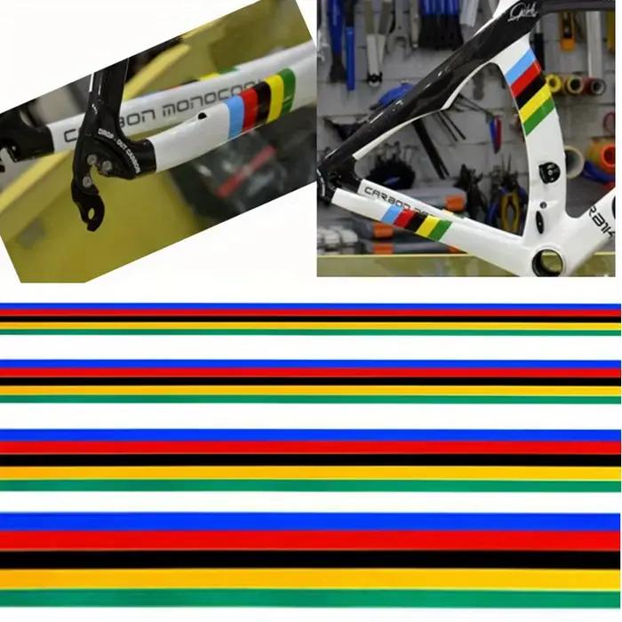 Un autocollant pour cadre de vélo