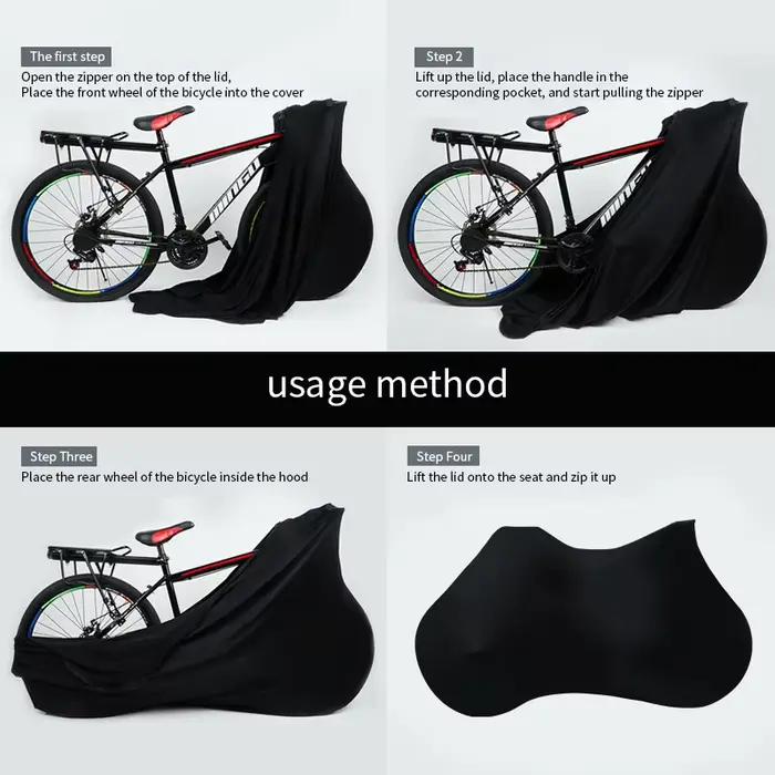 Housse de protection pour vélo