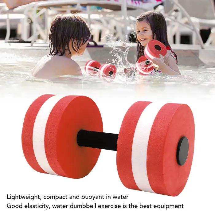 OligWater-Haltère flottant en mousse pour musculation et fitness, 2 pièces