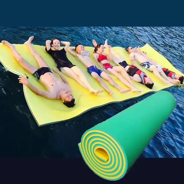 Water Floating Mat Floating Pad Unsinkable Blanket Xpe Durable Drifting Mattress Swimming Pool Outdoor Lounge Mattress Summer