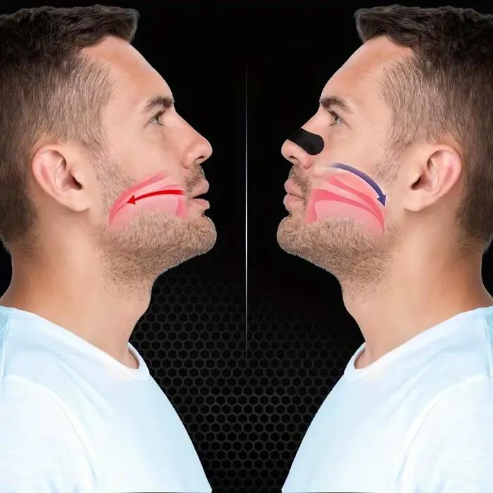 Bandes nasales de sport à adhérence améliorée
