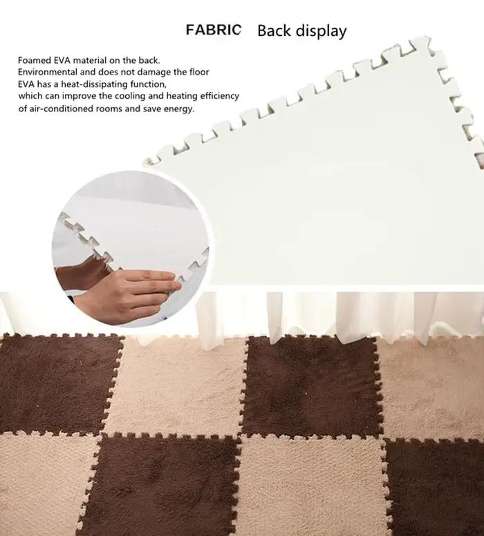 Tapis pliables pour salon