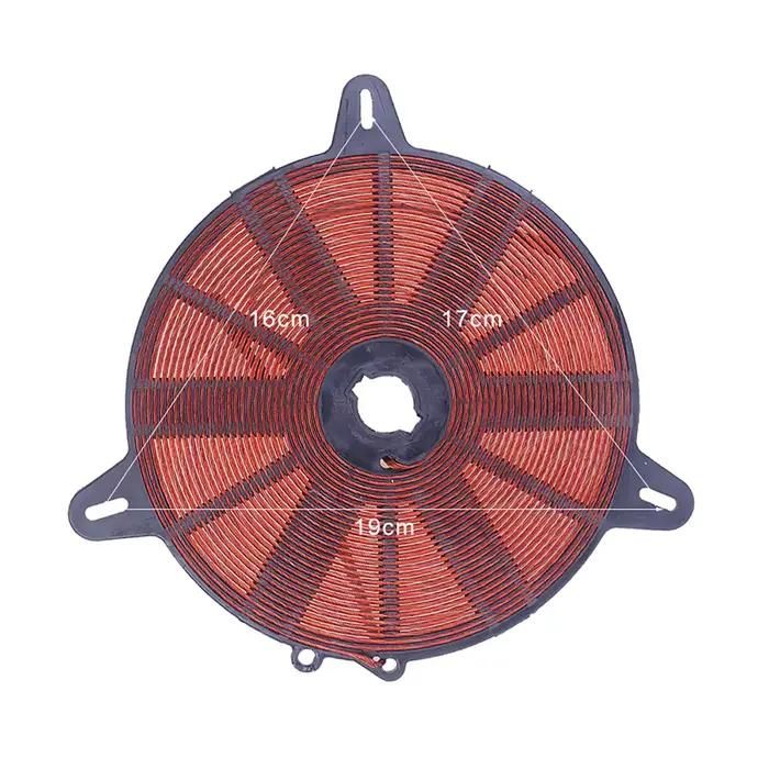 Bobine de Cuisinière à Induction, Coordinateur de Cuisson, Panneau Universel, Bobines Plaquées Cuivre, Pièce de Cuisine Professionnelle Sûre, Chauffage 1500-2000W