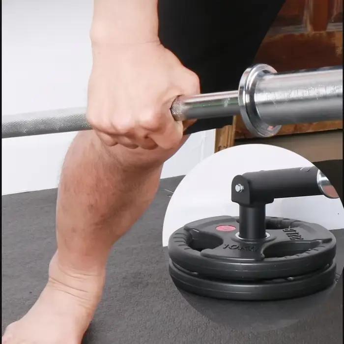 Accessoire polyvalent pour mines terrestres en rangée de barres en T pour haltères de 25 mm et 50 mm améliorant la routine d'entraînement de gymnastique à domicile