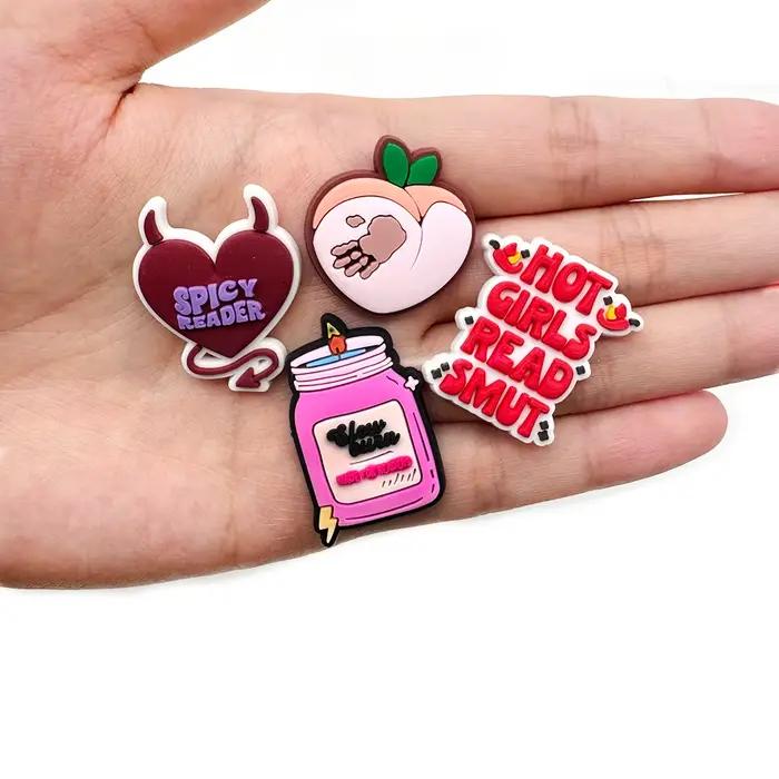 Breloques et accessoires pour sandales Crocs et chaussures de type sabot, accessoires DIY détachables, mignons, kawaii, cadeaux personnalisés, mode Y2K