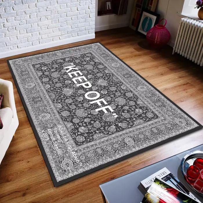 Tapis garde hors nuages, traditionnel abstrait, décoration de maison, moderne et populaire, antidérapant