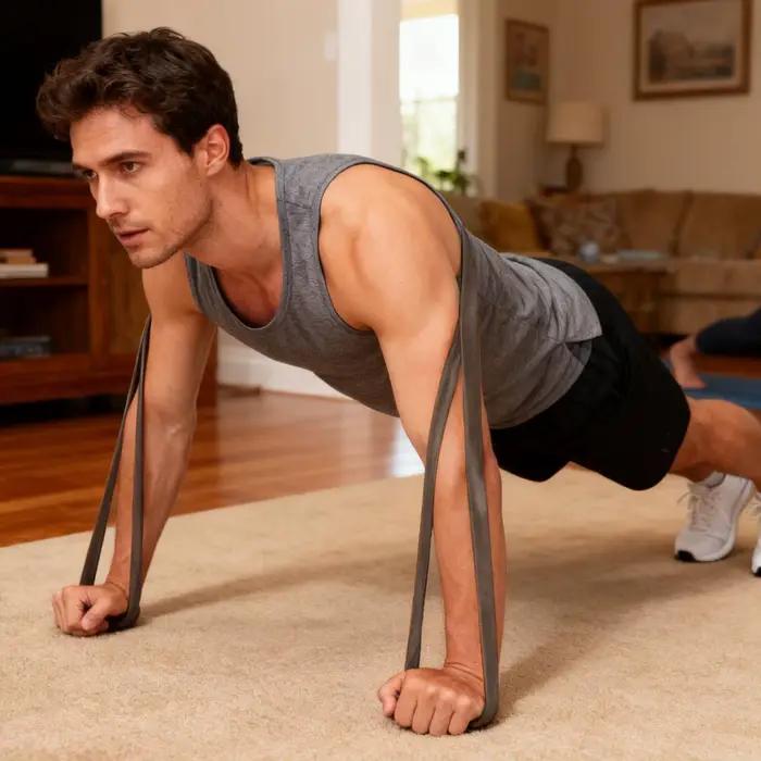 Cordon de fitness élastique