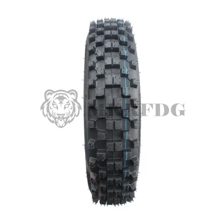 Pneu avant 60/100/14 chambre à air 2.50-14 pneu arrière 80/100-12 chambre à air 3.00-12 pneus avant et arrière pour motos tout-terrain