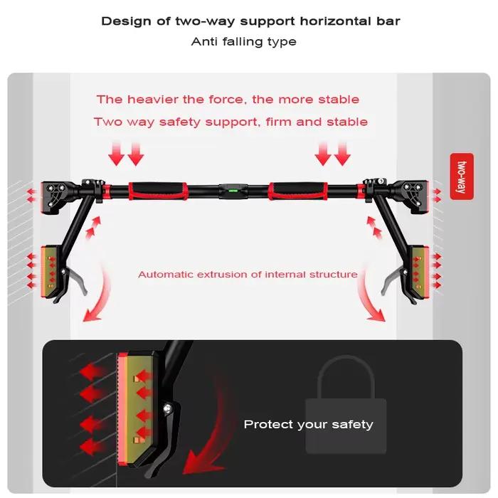 Barre Horizontale Murale de Support de Triangle Populaire