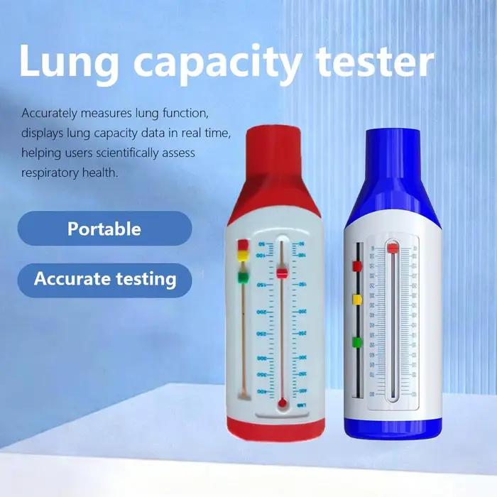 Spiromètre électronique portable pour tester la capacité pulmonaire, spiromètre respiratoire portable pour examen physique et soins de santé