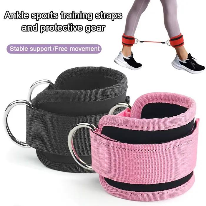 Sangles de cheville bandes de résistance ensemble équipement d'entraînement de Fitness Yoga élastique