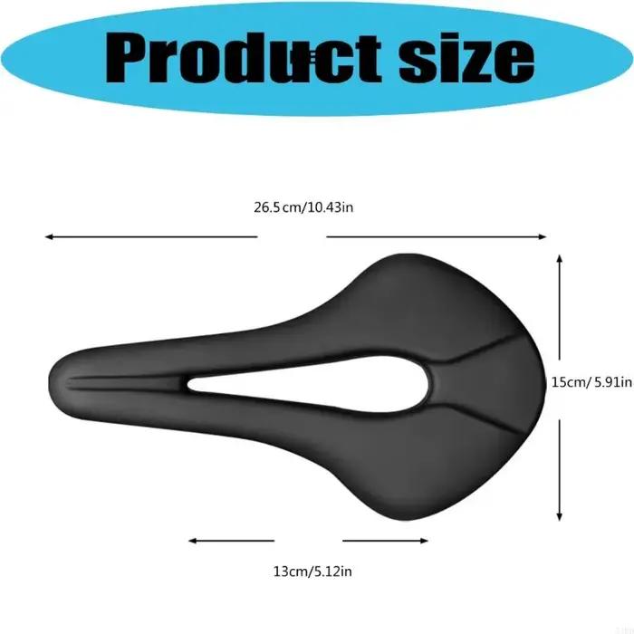 Selles vélo en PU, coussin siège respirant confortable