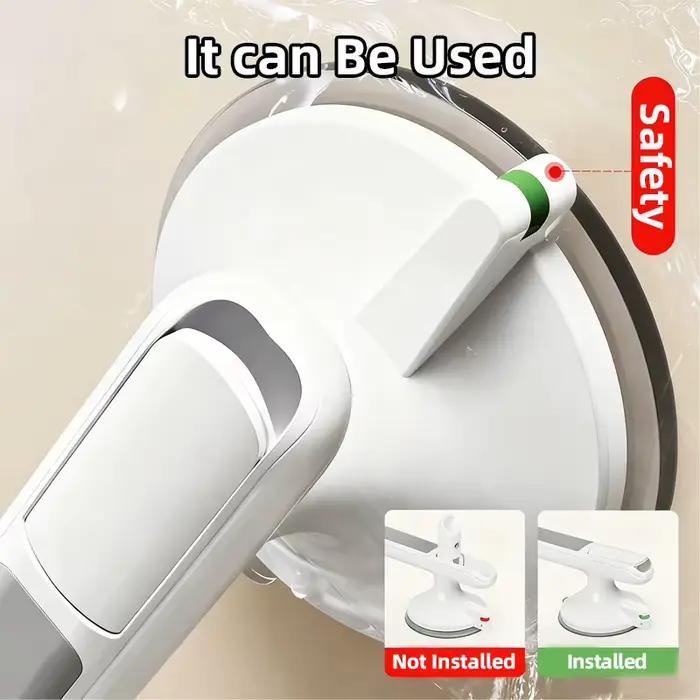 Barres d'appui de salle de bain sûres et antidérapantes pour personnes âgées et enfants, ventouse sans perceuse, poignées Anti-chute antidérapantes