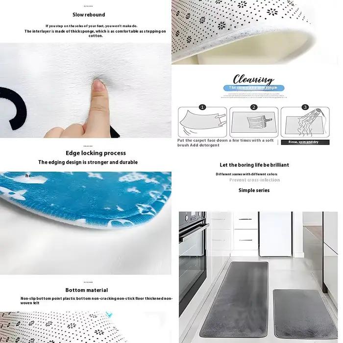 Tapis persan rouge mystérieux, tapis de sol confortable en flanelle douce et épaisse, antidérapant, pour le salon, la chambre à coucher, la cuisine, tapis de décoration
