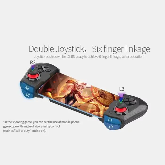 Contrôleur Mobile Pubg pour iPhone Android téléphone portable manette de contrôle Bluetooth Joystick déclencheur jeu Pad téléphone portable Smartphone