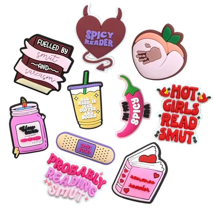 Breloques et accessoires pour sandales Crocs et chaussures de type sabot, accessoires DIY détachables, mignons, kawaii, cadeaux personnalisés, mode Y2K