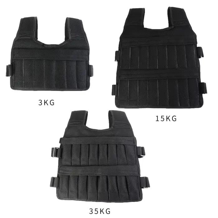 Gilet de poids de chargement 3/15/50kg